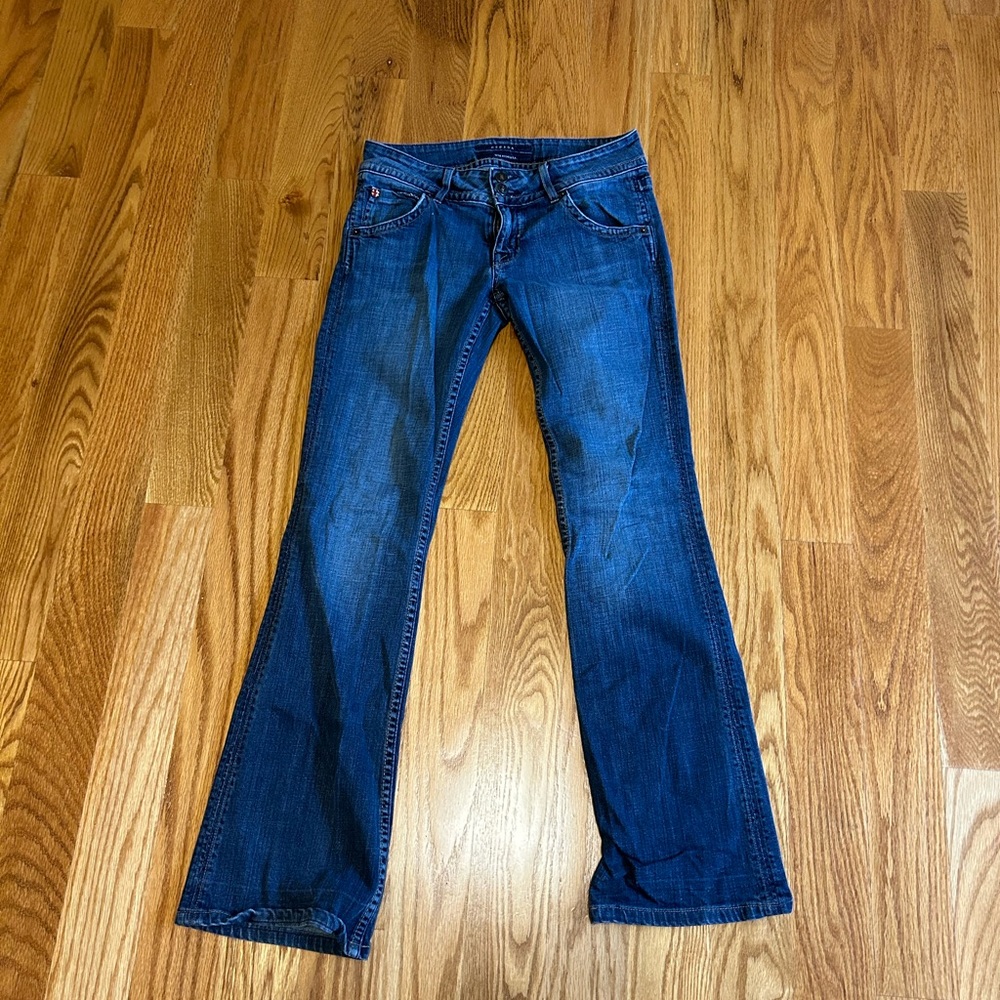 Comfortable Hudson flare jeans!
